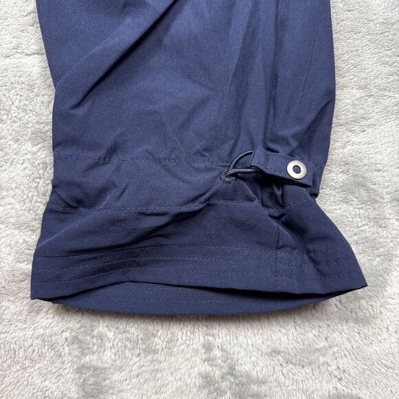 FIGS Womens XS Petite Navy Blue Scrub Pants High Rise Cinch Cuff W22SW2003P NWOT - Picture 2 of 8